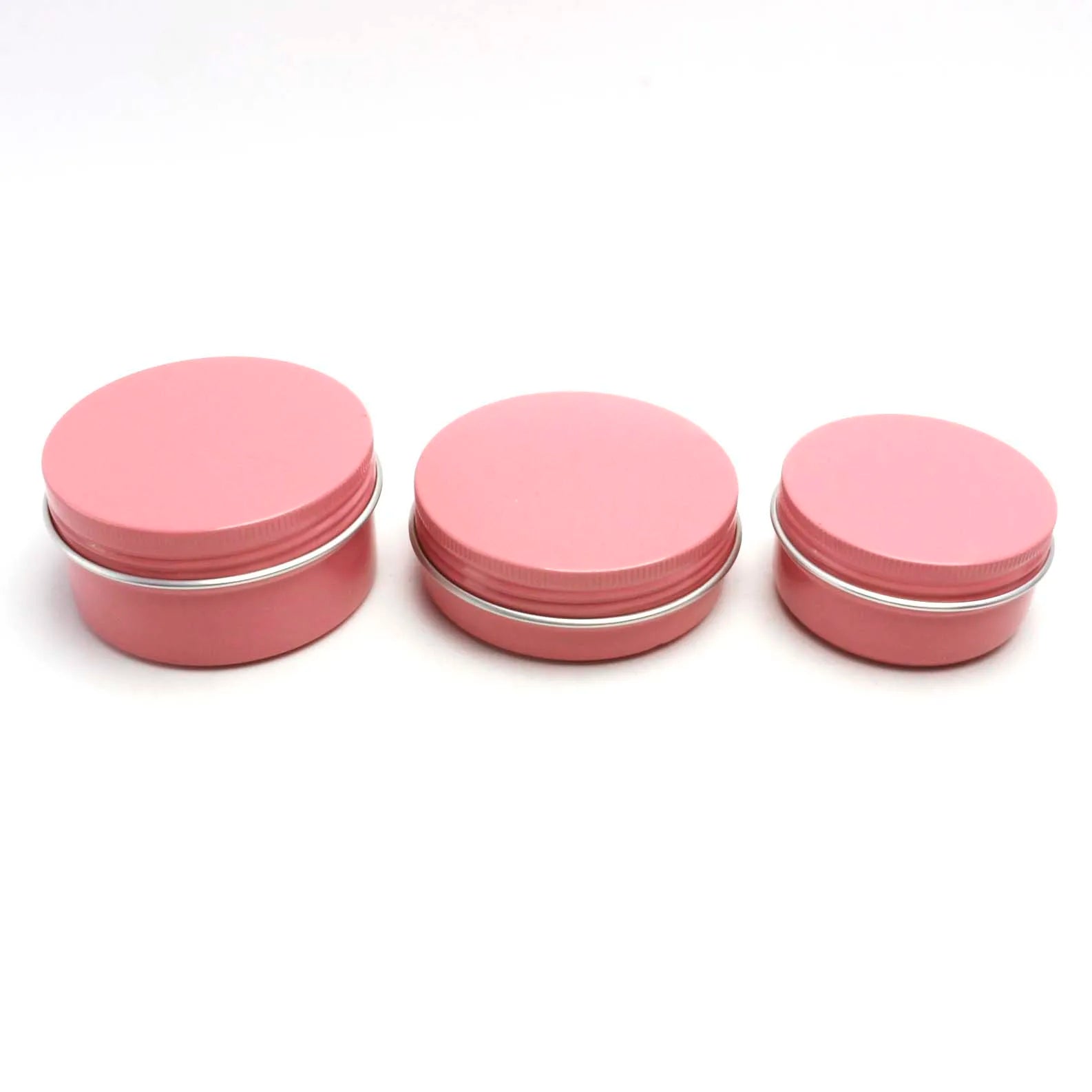 Custom Printed Aluminum Tin 1oz 2oz 3oz 4oz 5oz 6oz Metal Aluminum Candle Tin Can Jars - 图片 12
