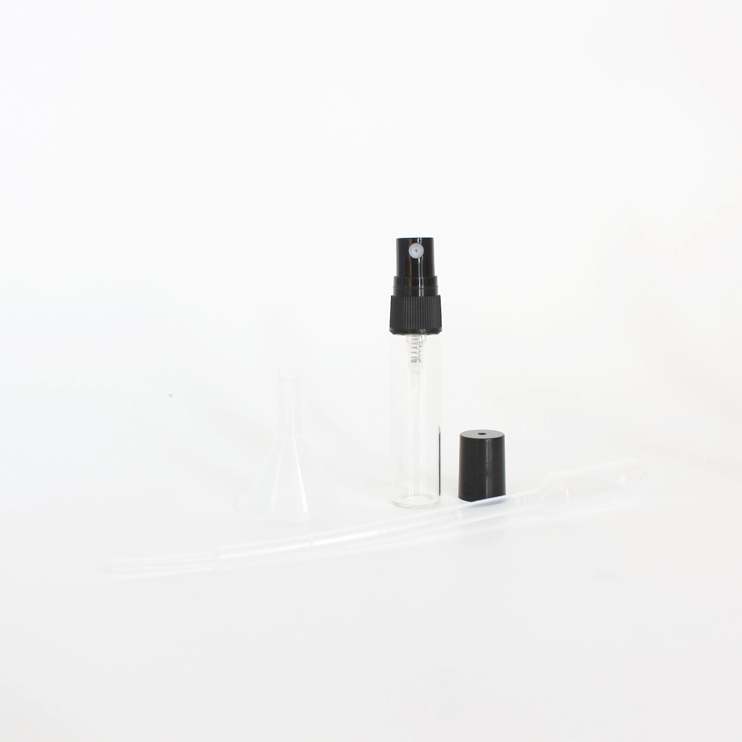 Cheap High Quality 2ml 3ml 5ml 10ml Small Glass Atomizer Vials Sample Glass Bottle Mini Tester Perfume Spray Bottle