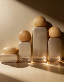 Luxury 30ml/50ml/100ml Flat Square Glass Cosmetic Pump Mist Bottle for Skin Care & Face Cream Jar Packaging