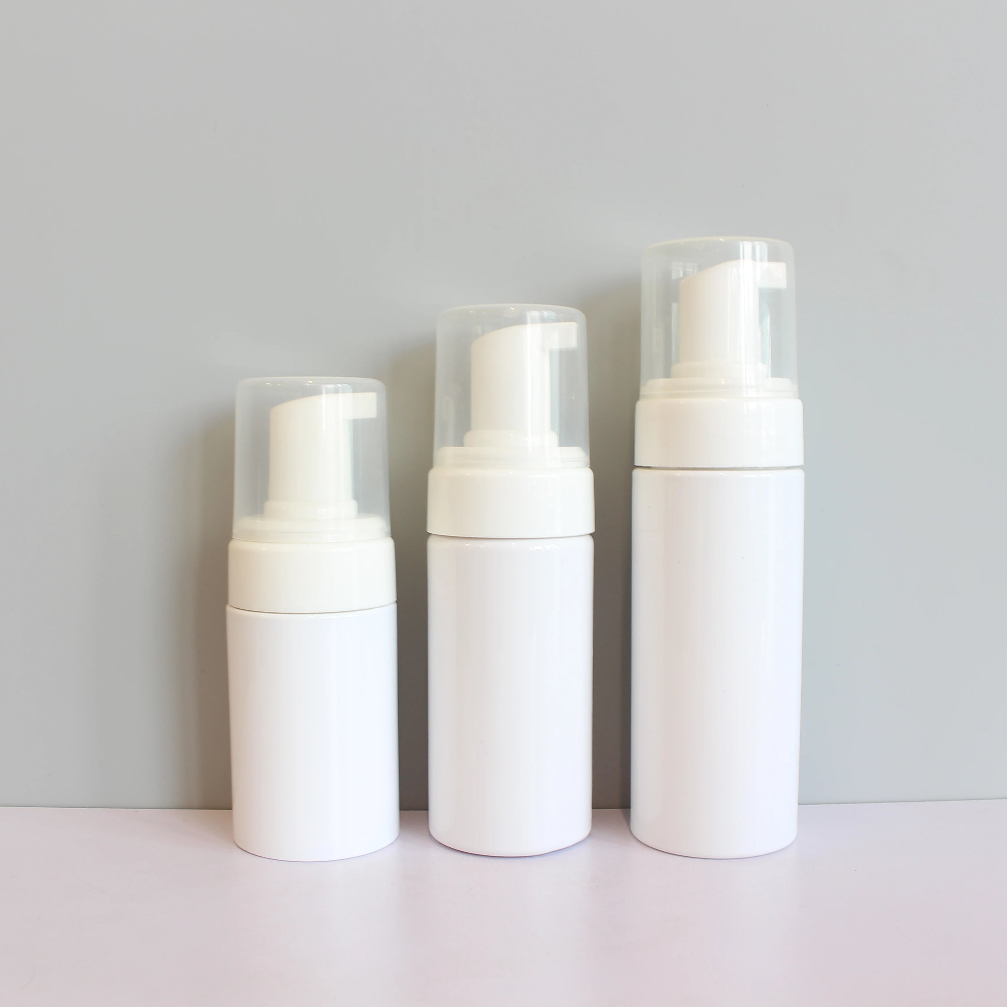 Facial Cleanser Face Wash Lash Foam Pump Foaming Dispenser Hand Soap Bottle 30ml 50ml 60ml 80ml 100ml 120ml 150ml 200ml - 图片 3