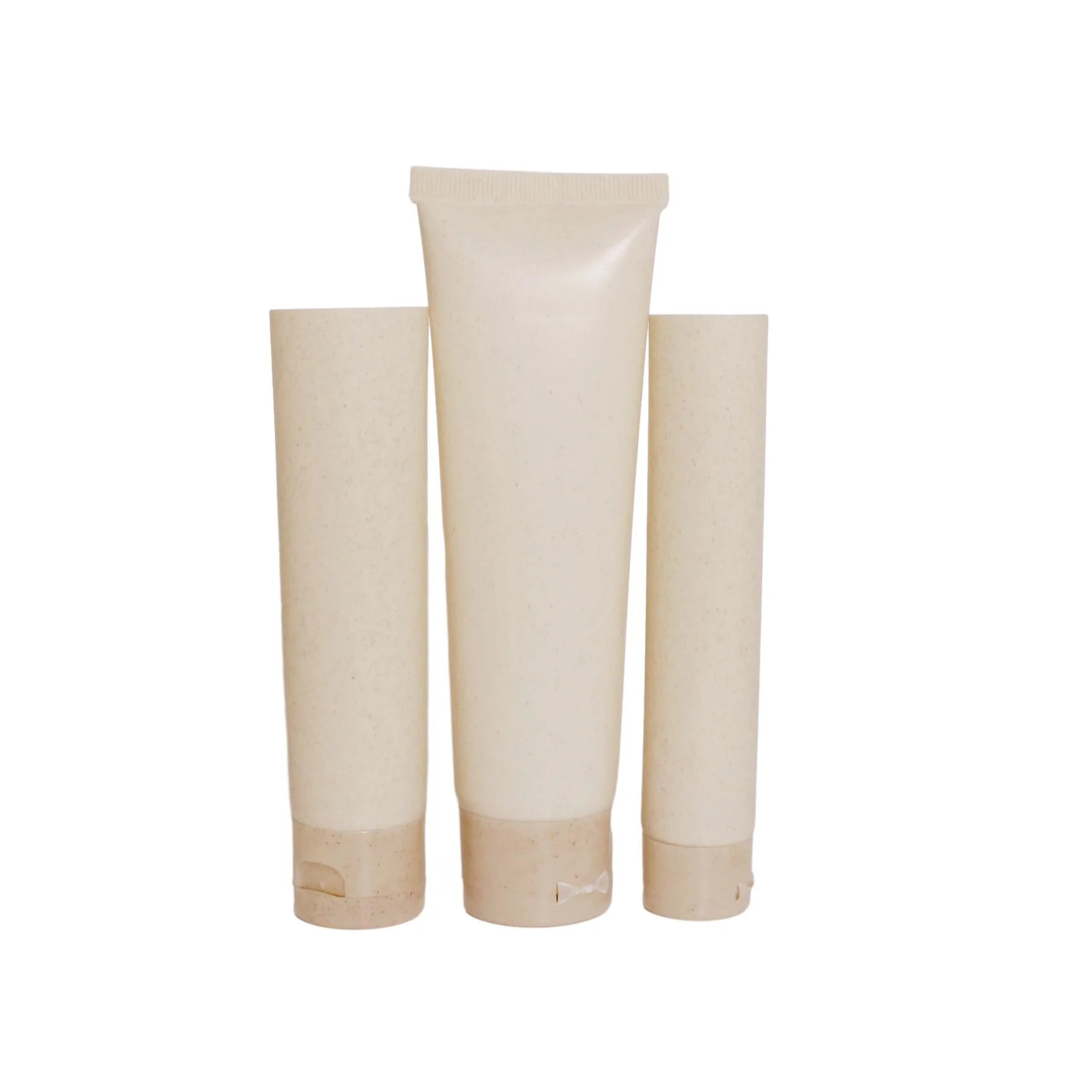 Wholesale Custom 10ml~300ml Sugarcane Wheat Straw Shampoo Natural Biodegradable Cosmetic Tubes for Hand Cream Lotion - 图片 5