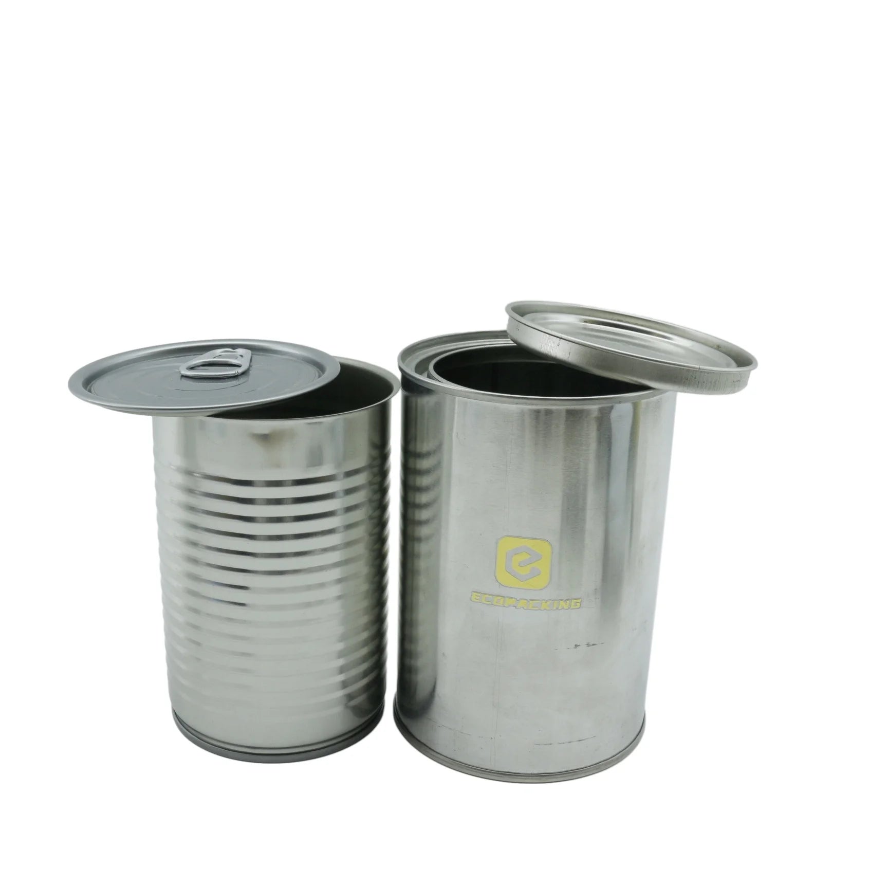 100ml 200ml Food Grade Tin Containers Tin Cans Canned Tuna for Sea Food with Lid