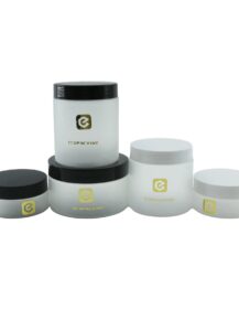Hot Sale Plastic Food Storage Jars 50ml 100ml 120ml 150ml 200ml 250ml 300ml 500ml clear Frosted Jar for Kitchen