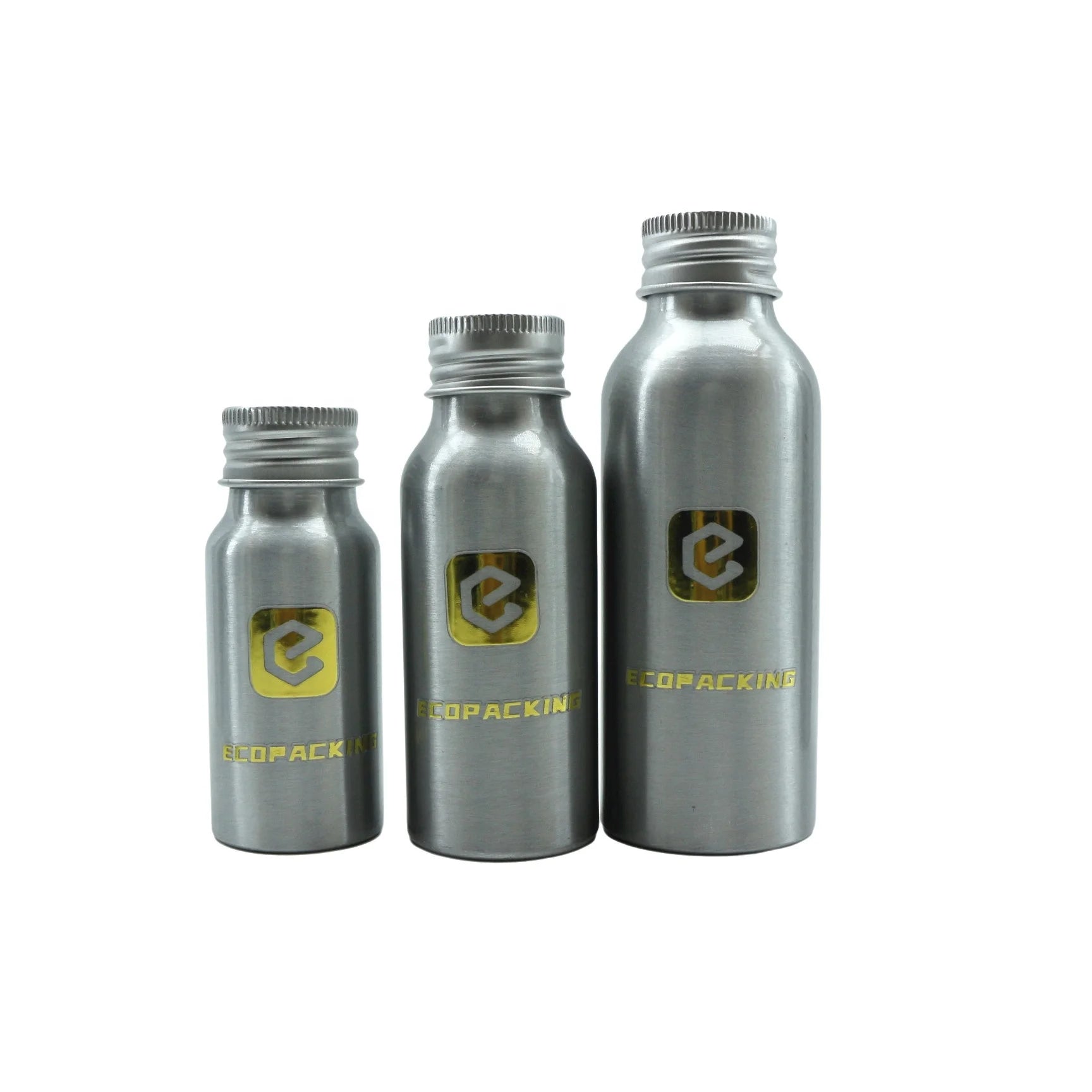 Custom Aluminum Packaging Metal Bottle 50ml 60ml 100ml 120ml 150ml 200ml 250ml Aluminum Bottle With Screw Aluminium Lid R888 - 图片 3