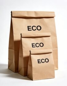 Wholesale Custom Logo Biodegradable Eco-Friendly Classic Gift Bag Heat Sealable for Supermarket Promotion 888J