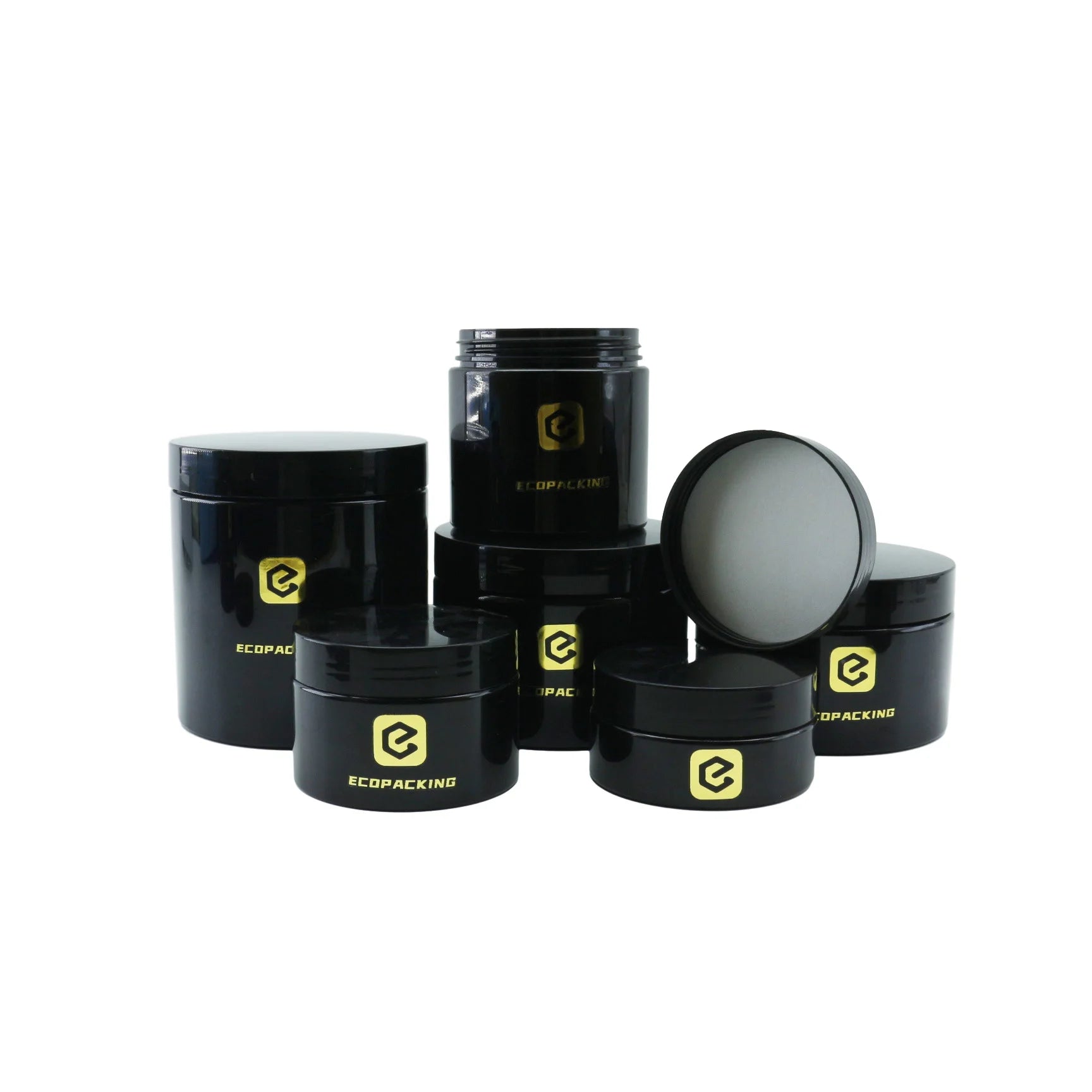 15g 20g 30g 50g 60g 80g 100g 120g 150g 200g 250g 300g 500g 1000g PET Plastic Jars with Lids M888 - 图片 5