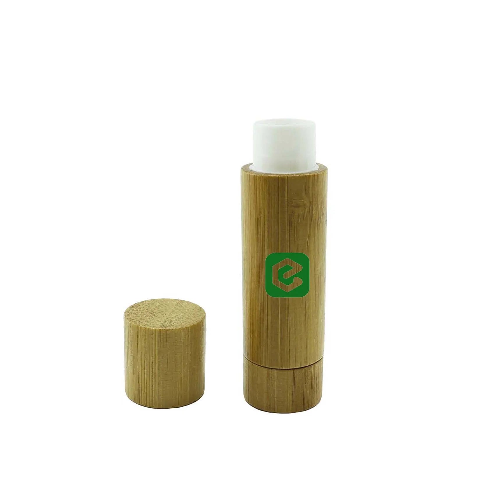 5ml 5g New Cosmetic Container Bamboo Lipstick Tube Wooden Lip Balm Tubes for Lip Care - 图片 6