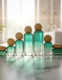 OEM Square 20ml 30ml 50ml 100ml 120ml Cosmetic Glass Lotion Spray Pump Bottle 30g 50g Facial Cream Jar Set