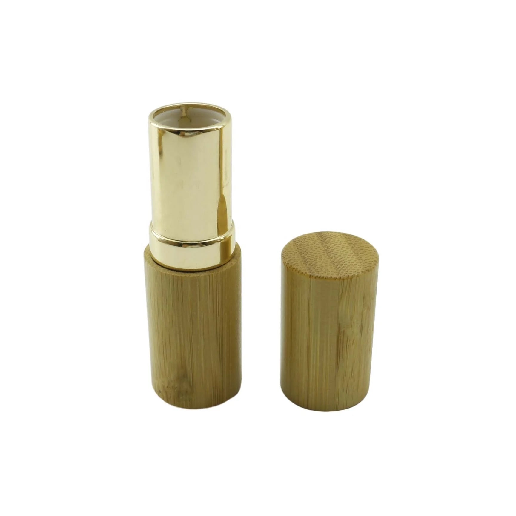 Luxury Lipstick Tube 5ml 5g Custom Aluminum Inner Bamboo Lipstick Tube - 图片 4