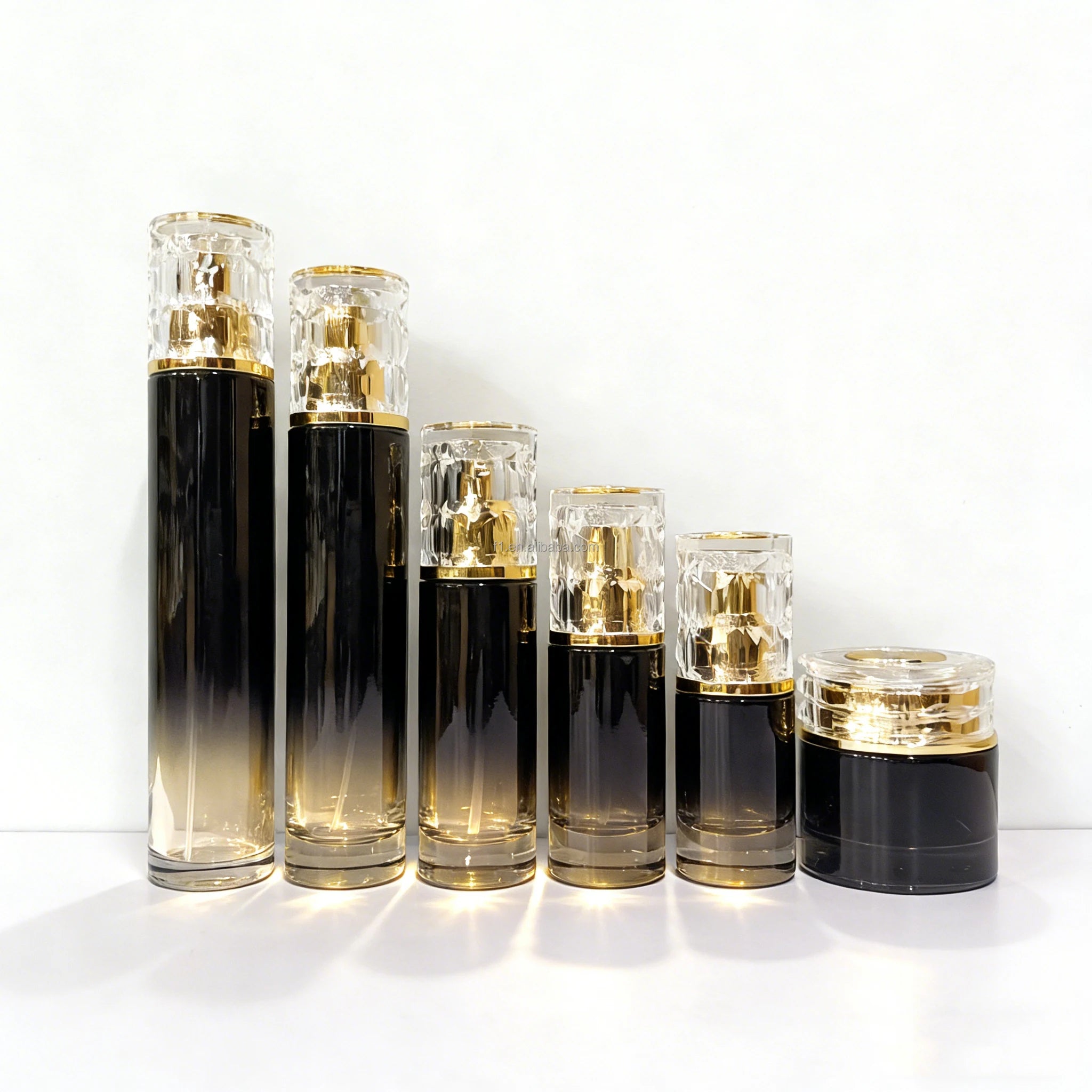 OEM 20ml 30ml 50ml 100ml 120ml Lotion Pump Spray Glass Oil Bottle 30g 50g Face Cream Jar Set for Cosmetic Container - 图片 7