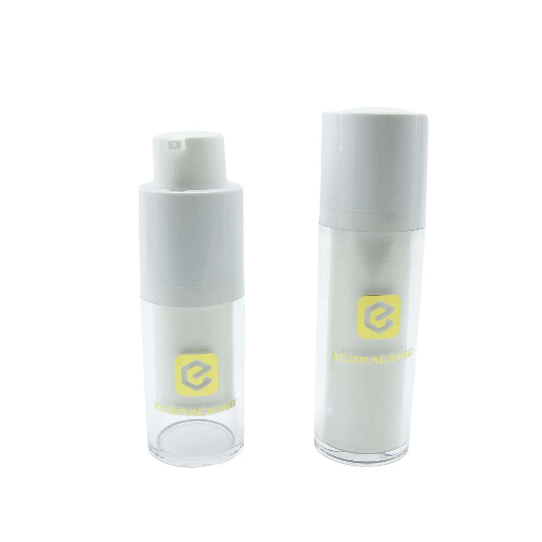 Twist Airless Pump Bottle Gold 100 Ml Round Airless Pump Acrylic Bottles for Cosmetics - 图片 6