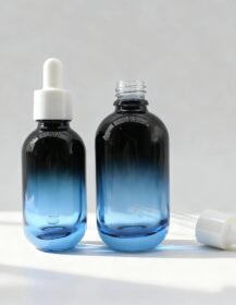 Gradient Color 10ml 30ml 50ml Glass Dropper Bottles Essential Oils for Skin Care Serum