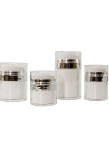 50ml 30ml 15ml CRefillable Plastic Cosmetic Lotion Cream Container