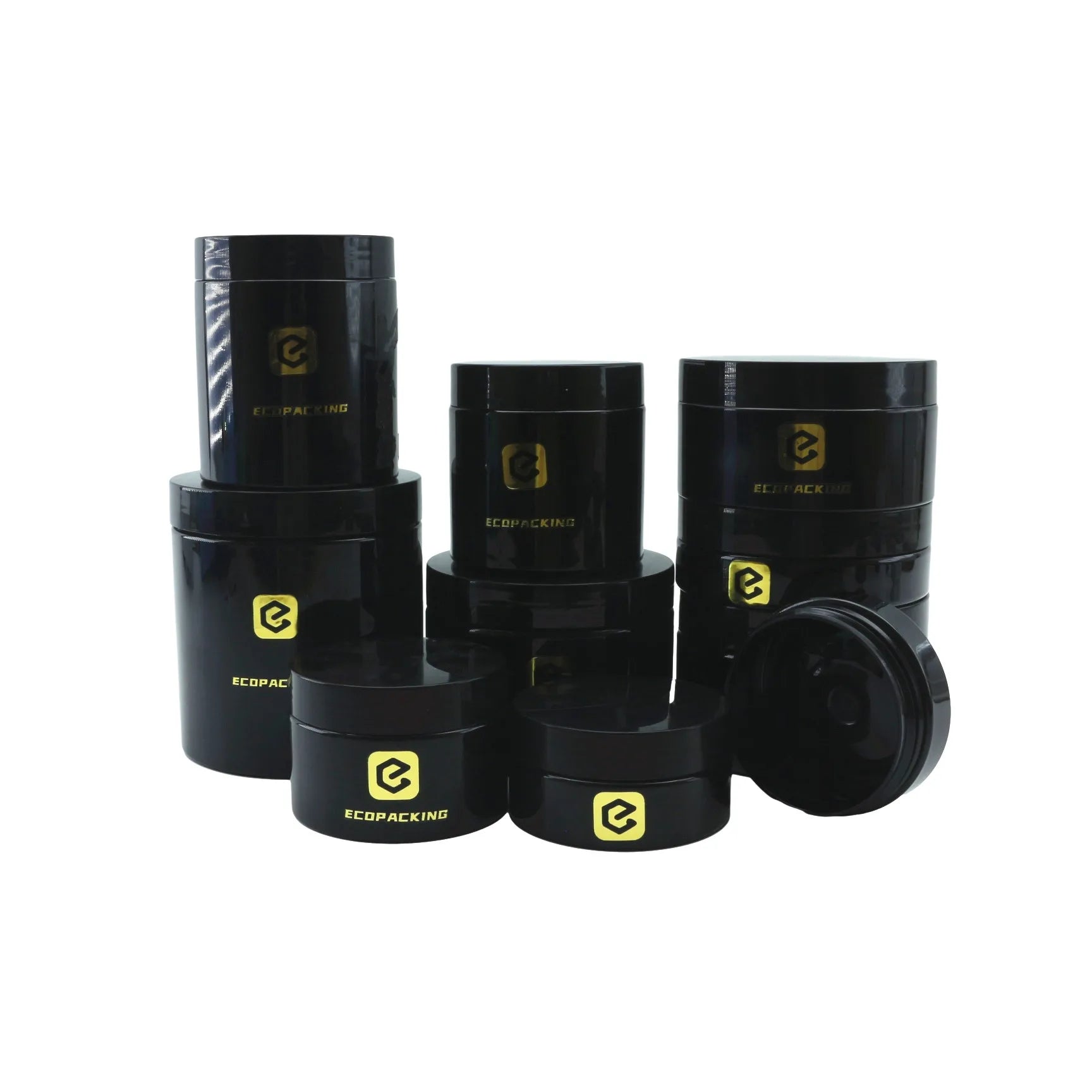 PET 30g 50g 100g 150g 200g 250g 500g Wide Mouth Eye Face Body Cream Cosmetic Container Plastic Jar Packaging - 图片 2