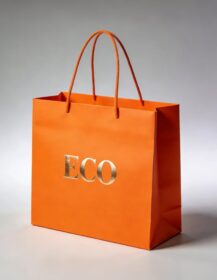 Promotional Logo Printed Classic Paperboard Shopping Bag for Clothing Store Retail Packaging Gift Wrapping Custom Coffee Use