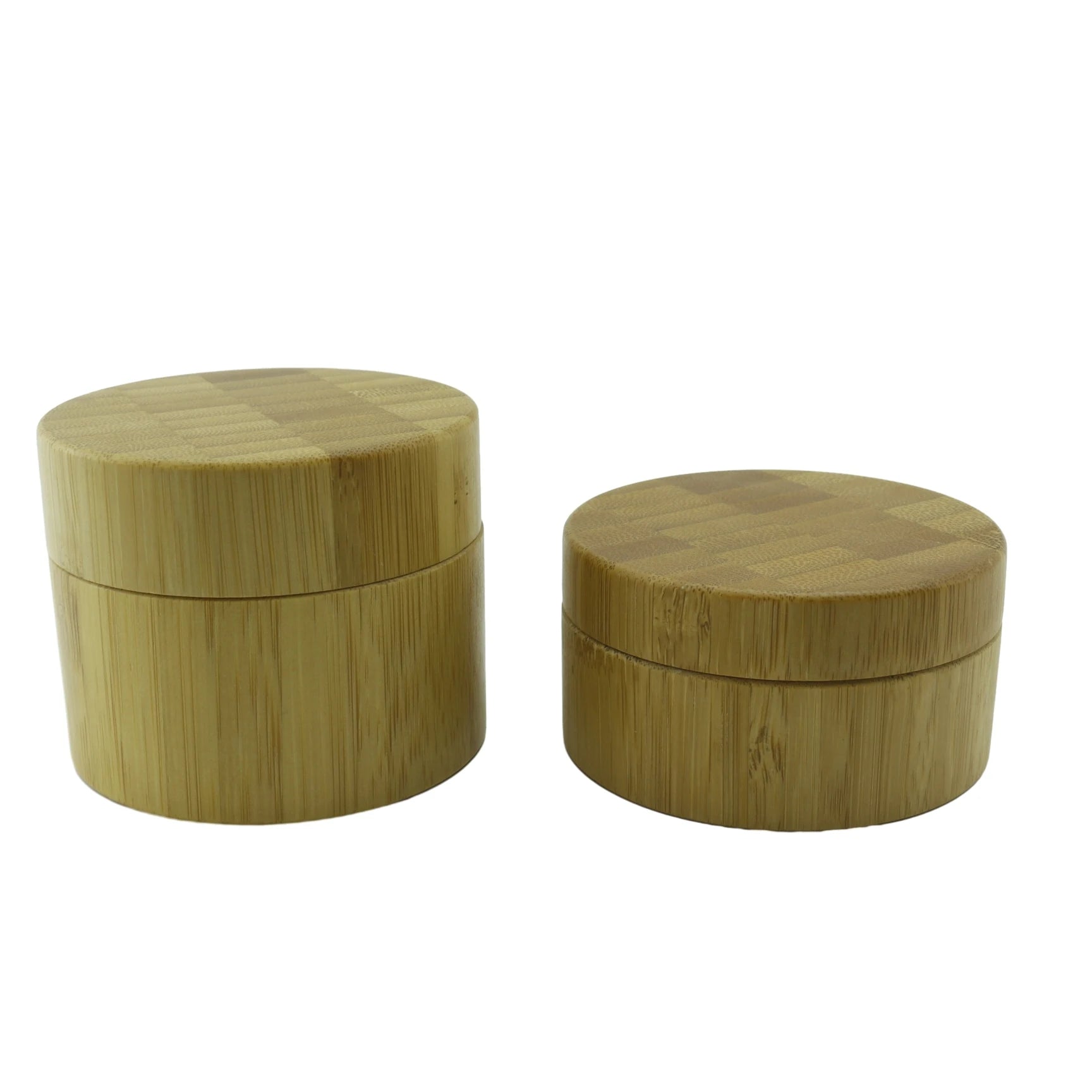 Bamboo Packaging Empty Cosmetic Cream Plastic Container 15g 30g 50g 100g Wood Lid Plastic Jar Bamboo Lid Cosmetic Jar - 图片 3