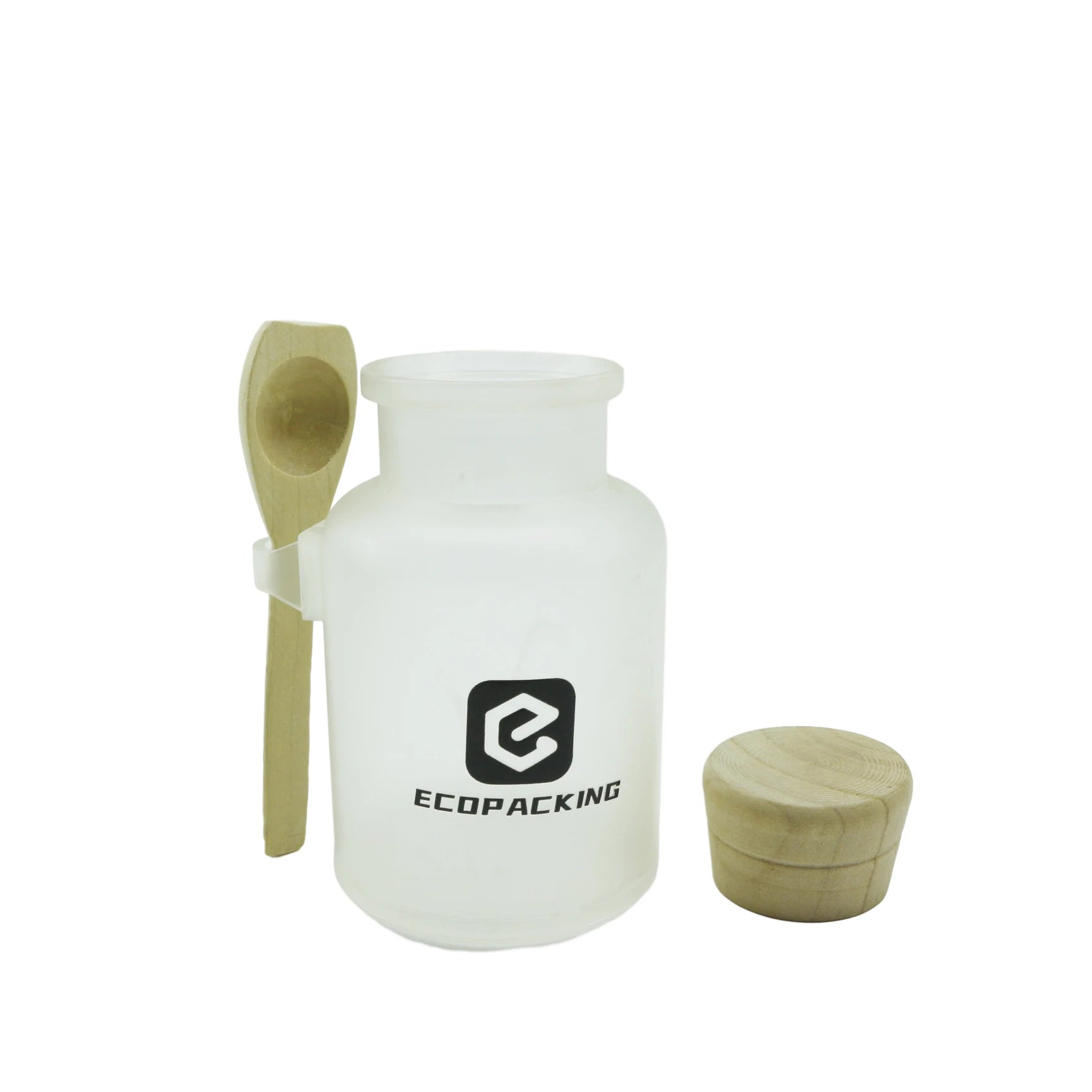 100ml 200ml 300ml 500ml Luxury Unique Empty Frosted ABS Plastic Jar for Cosmetic Salt Bath Body Scrub Packaging Wholesale - 图片 2