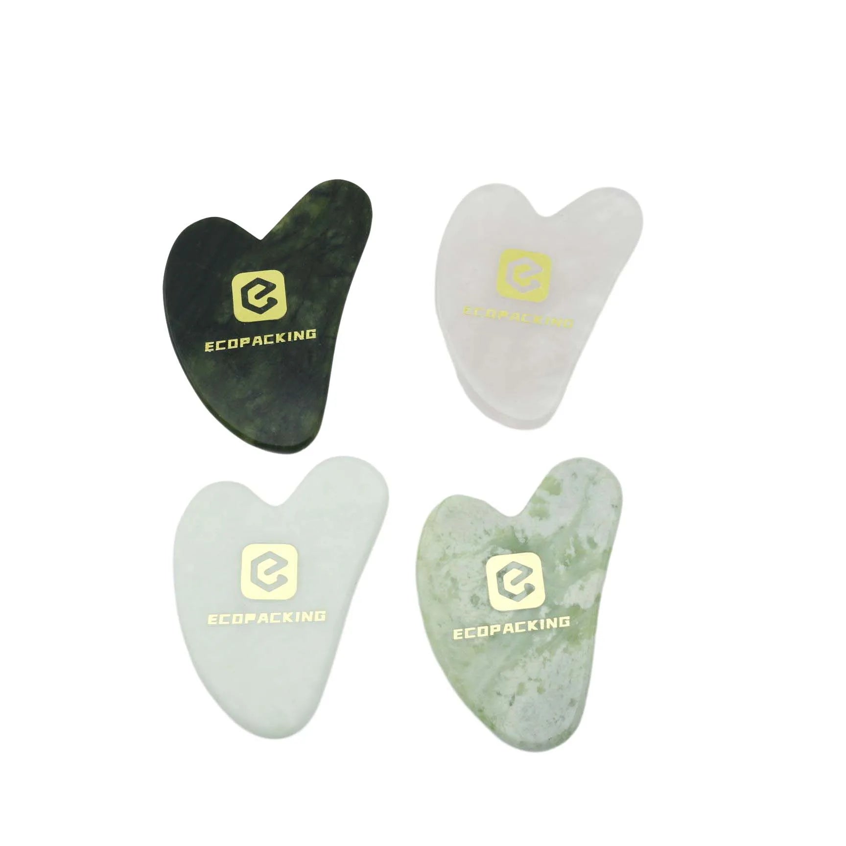 Jade Roller Facial Massage Jade Roller Gua Sha Set With Box Beauty Roller for Face Lifting and Skin