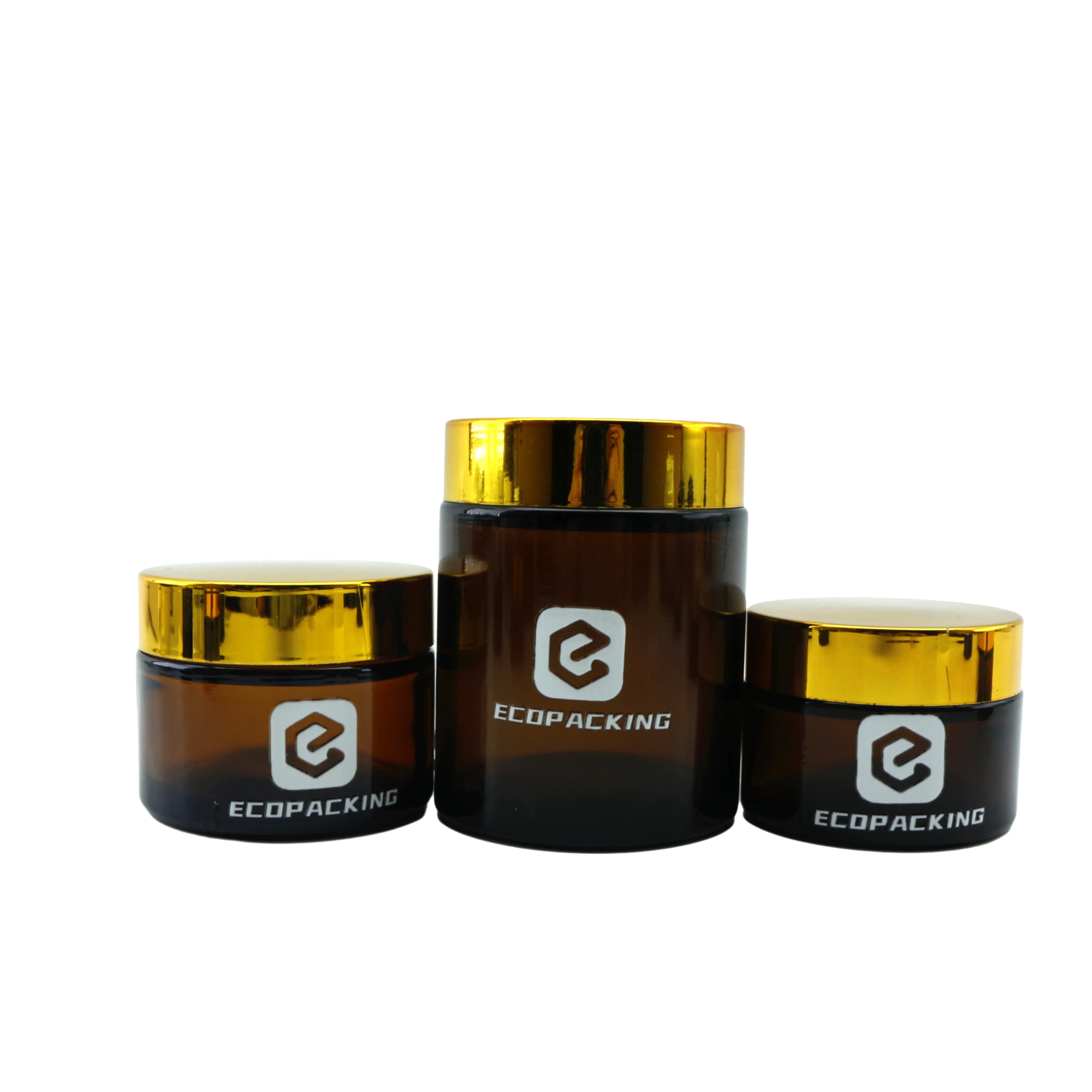 Wholesale Empty Glass Jar 30ml 50ml 100ml Clear Frosted Amber Matte Black Candle Jars with Aluminum Lids - 图片 3