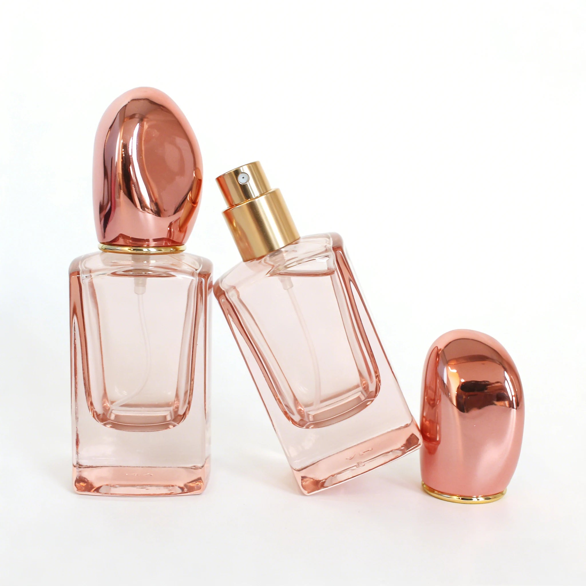 20ml 30ml High End Fragrance Perfume Glass Bottle with Fine Mist Sprayer Custom Box Packaging - 图片 2
