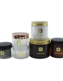 Luxury Cream Jar Plastic 30g 50g 100g 200g Double Wall Cosmetic Face Cream Empty Jars
