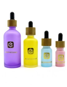 Customized Color 5ml/10ml/15ml/20ml/30ml/50ml/100ml Glass Dropper Bottle Essential Oil Cosmetic Serum Dropper Bottle