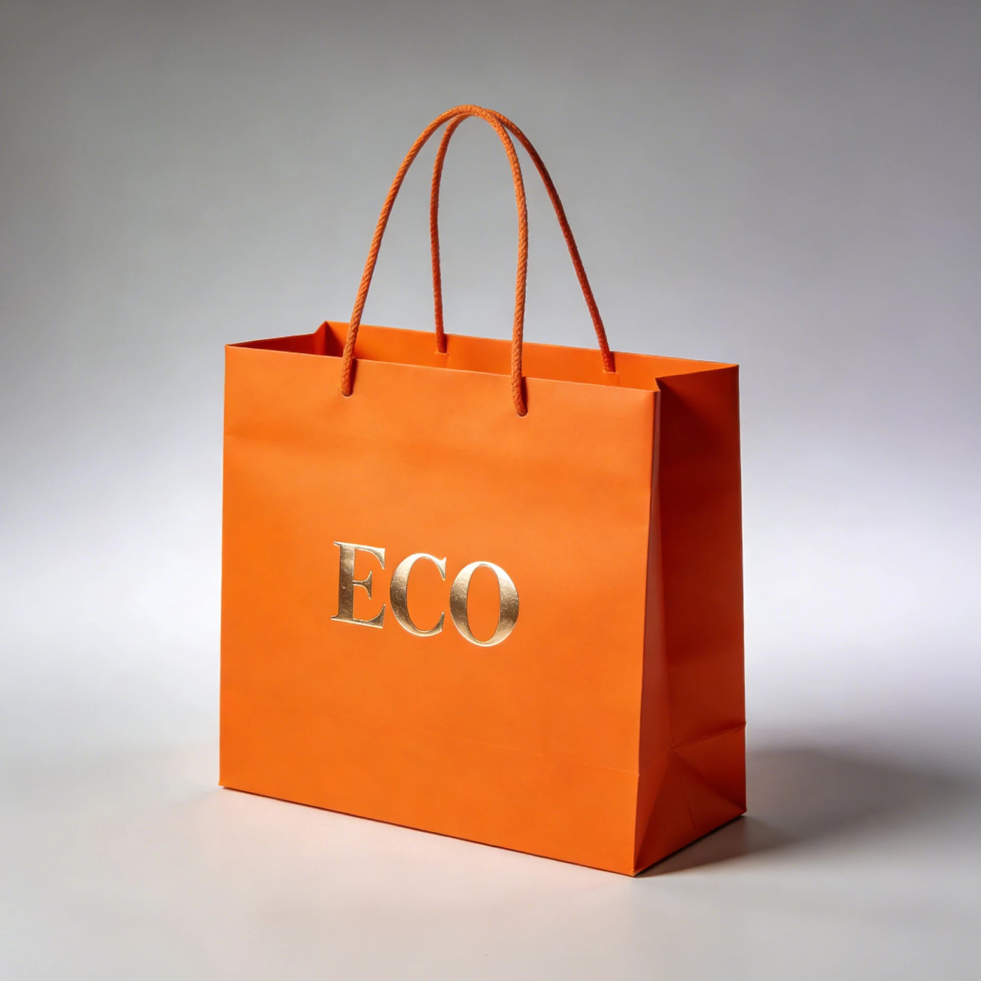 Sustainable Reusable Eco-Friendly Biodegradable Recyclable Paper Gift Bag Flat Handle for Wedding Party Favors Supermarket - 图片 3