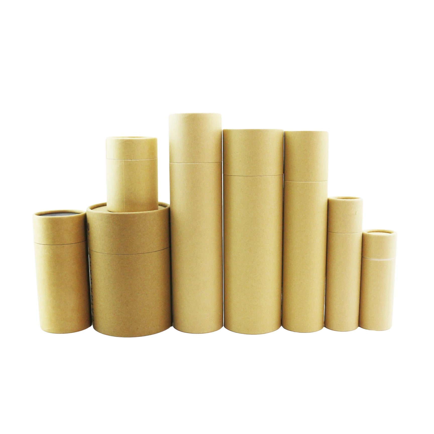Custom OEM Kraft White Black Colorful Paper Tube for Tea Matcha Cookie Saffron Dry Flower Package Cylinder 8888 - 图片 3