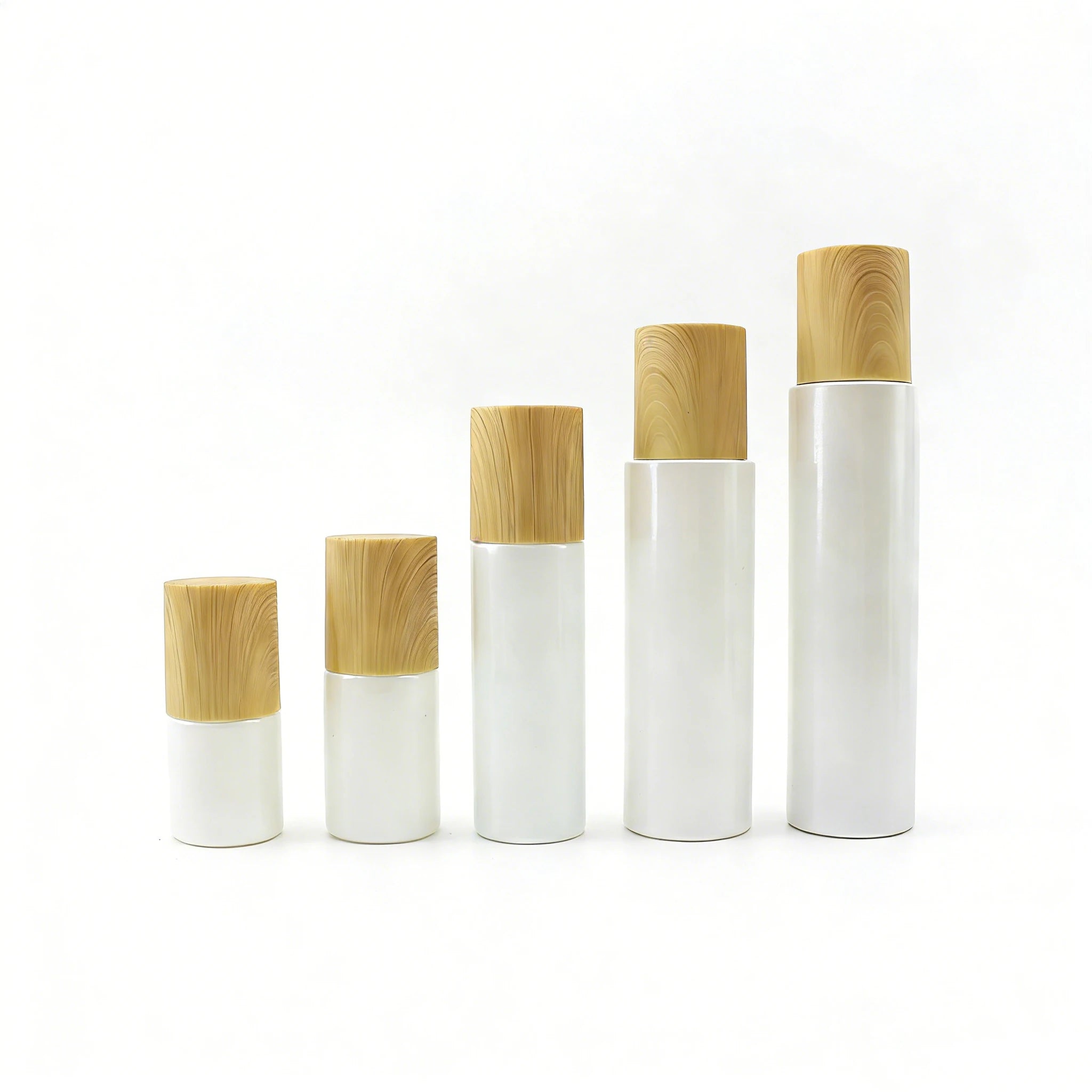 Wholesale 20ml 30ml 60ml 100ml 120ml Glass Spray Bottle Lotion Pump Bottle 20g 30g 50g Cream Jar 100ml Facial Wash Tube C888 - 图片 2