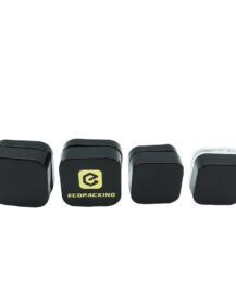 Child Proof Jar 5ml 7ml 9ml Child Resistant Square Concentrates Glass Jar With Lid