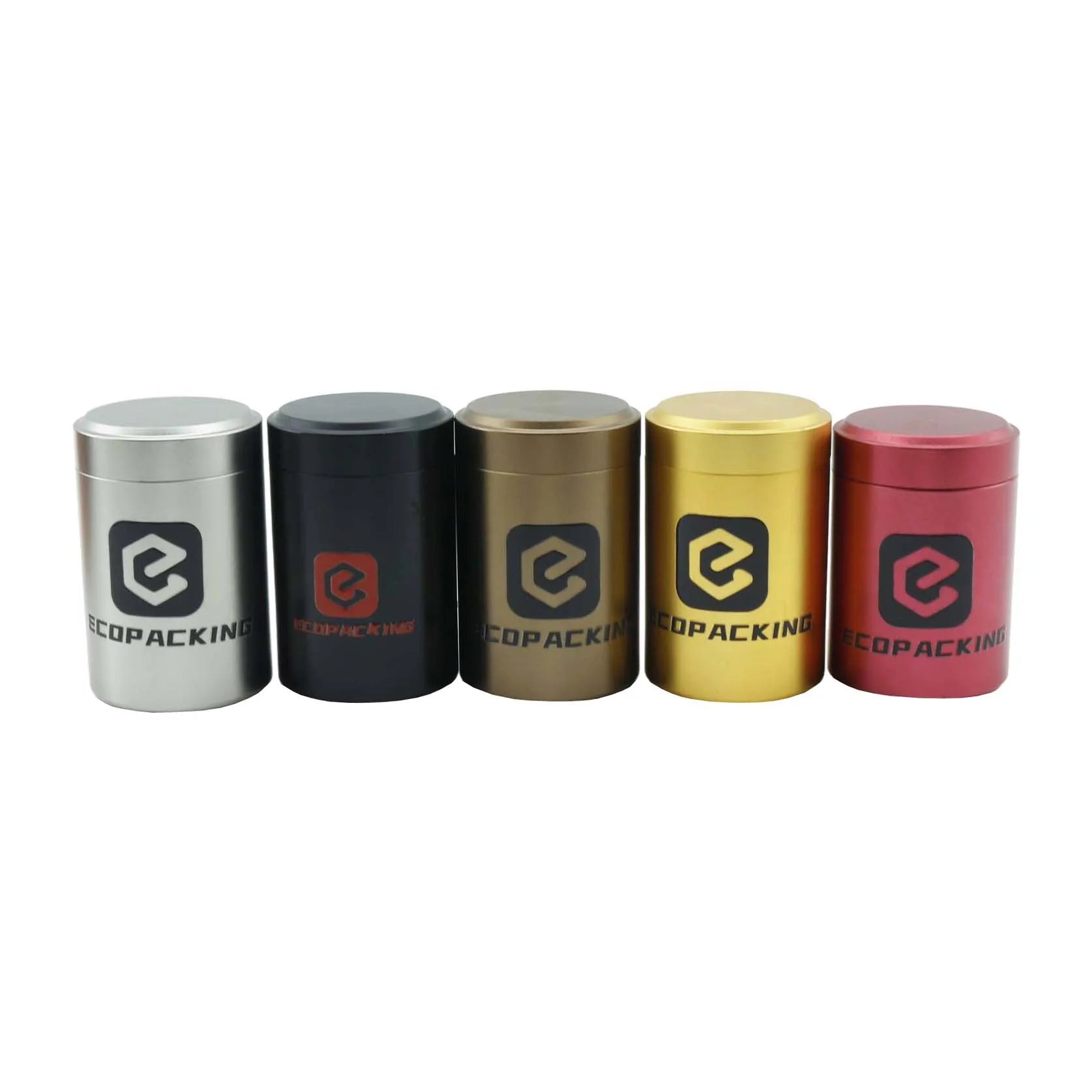 Wholesale Tea Packaging Cylinder Round Food Grade Metal Tin Can Box for Tea Coffee Sugar Canisters C888 - 图片 8