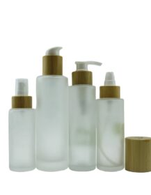 Eco Friendly 15ml 20ml 30ml 100ml 50ml 120ml 200ml Frosted Glass Bottle for Cosmetic FFF8888