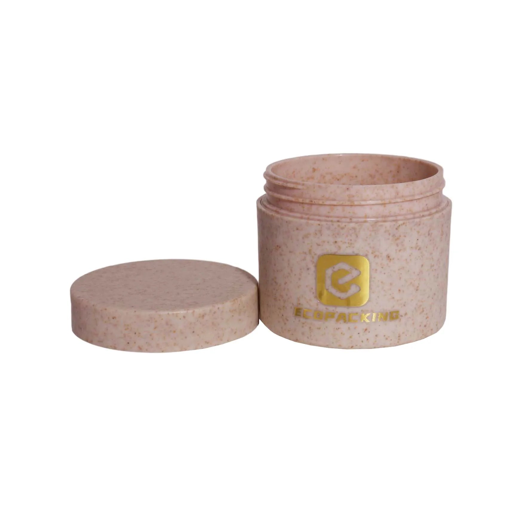 Cosmetic Cream Jar Container 10ml 20ml 30ml 50ml 100ml 150ml 200ml 250ml Cosmetic Wheat Straw Jar - 图片 5