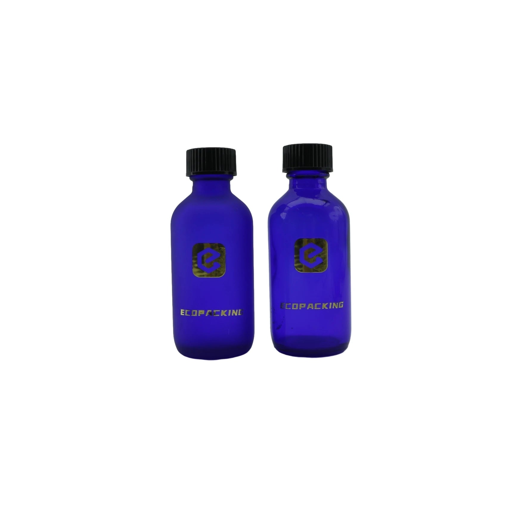 30ml 60ml Boston Blue Green Glass Dropper Bottles for Essential Oil Skin Care Serum & Cream Carton Packed - 图片 5