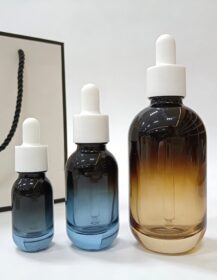 Empty Perfume Bottles 30ml Thick Bottom Glass Essence Dropper Bottle for Skin Care Serum Cosmetic
