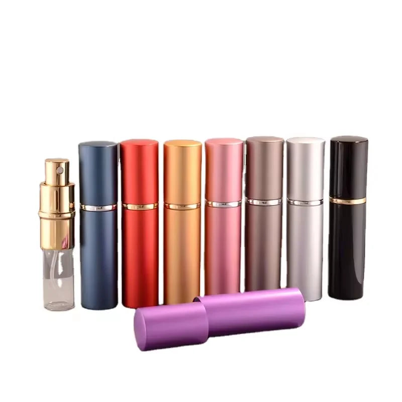 10ml 8ml Mini Refillable Perfume Bottles Travel Sized Aluminum Perfume Atomizer Spray Bottle - 图片 3