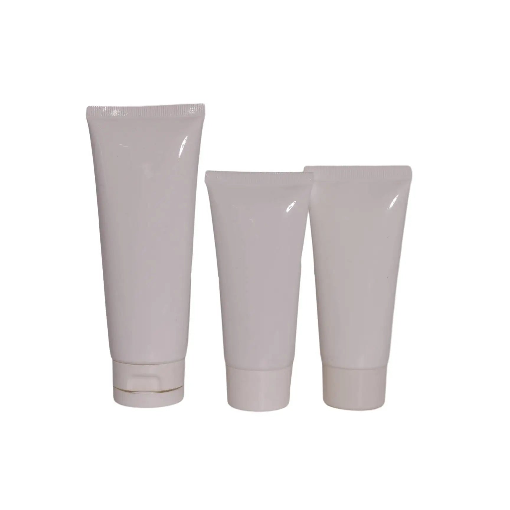 Empty Plastic Tube 15ml 30ml 50ml 60ml 100ml 120ml 150ml 200ml White Lotion Soft Tube Hand Cream Tube F888 - 图片 3
