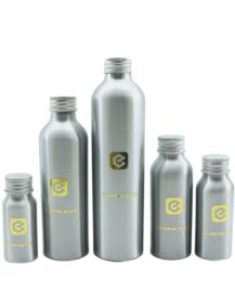 Empty Metal Cosmetic Aluminum Oil Bottle Aluminum Bottle for Essential Oil Packaging