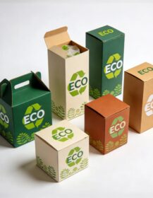 Biodegradable Disposable Cardboard Packaging Box Corrugated Tea Coffee Fruits Express Delivery Industrial Craft Recyclable