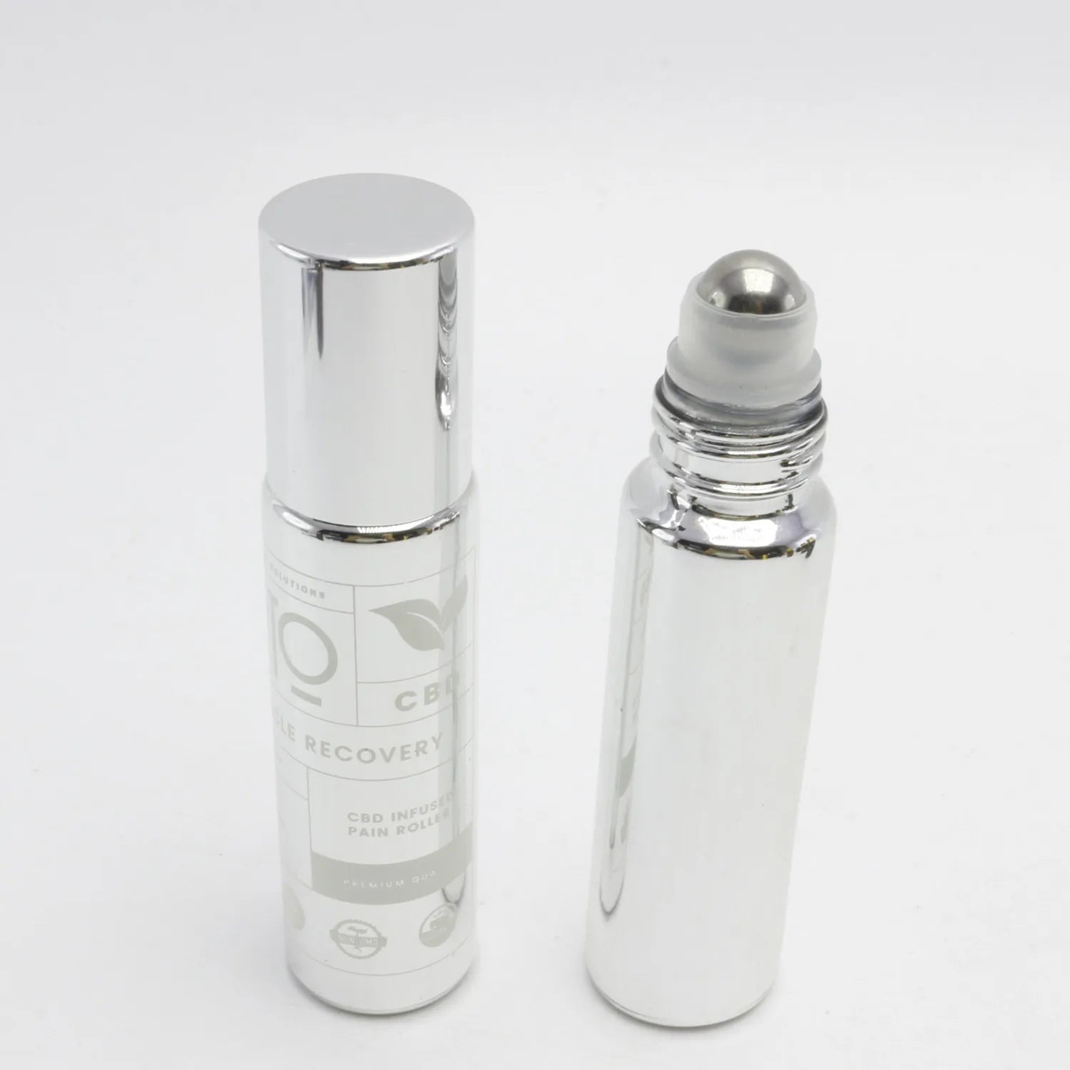 Wholesale Superior Quality Silver Gold Metal Coating 5ml 10ml Glass Round Perfume Essential Oil Glass Roll on Bottle Roll - 图片 5