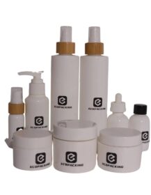 High Quality Eco-Friendly Recycled Refillable PLA Material Plastic Cosmetics Container Lotion Face Cream Jars
