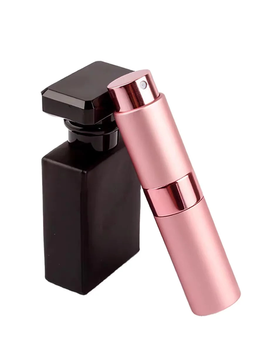 Mini Pocket Travel Perfume Atomizer 8ml 10ml Aluminum Twist Pump Sprayer Convenient Refillable Perfume Spray Bottle - 图片 6