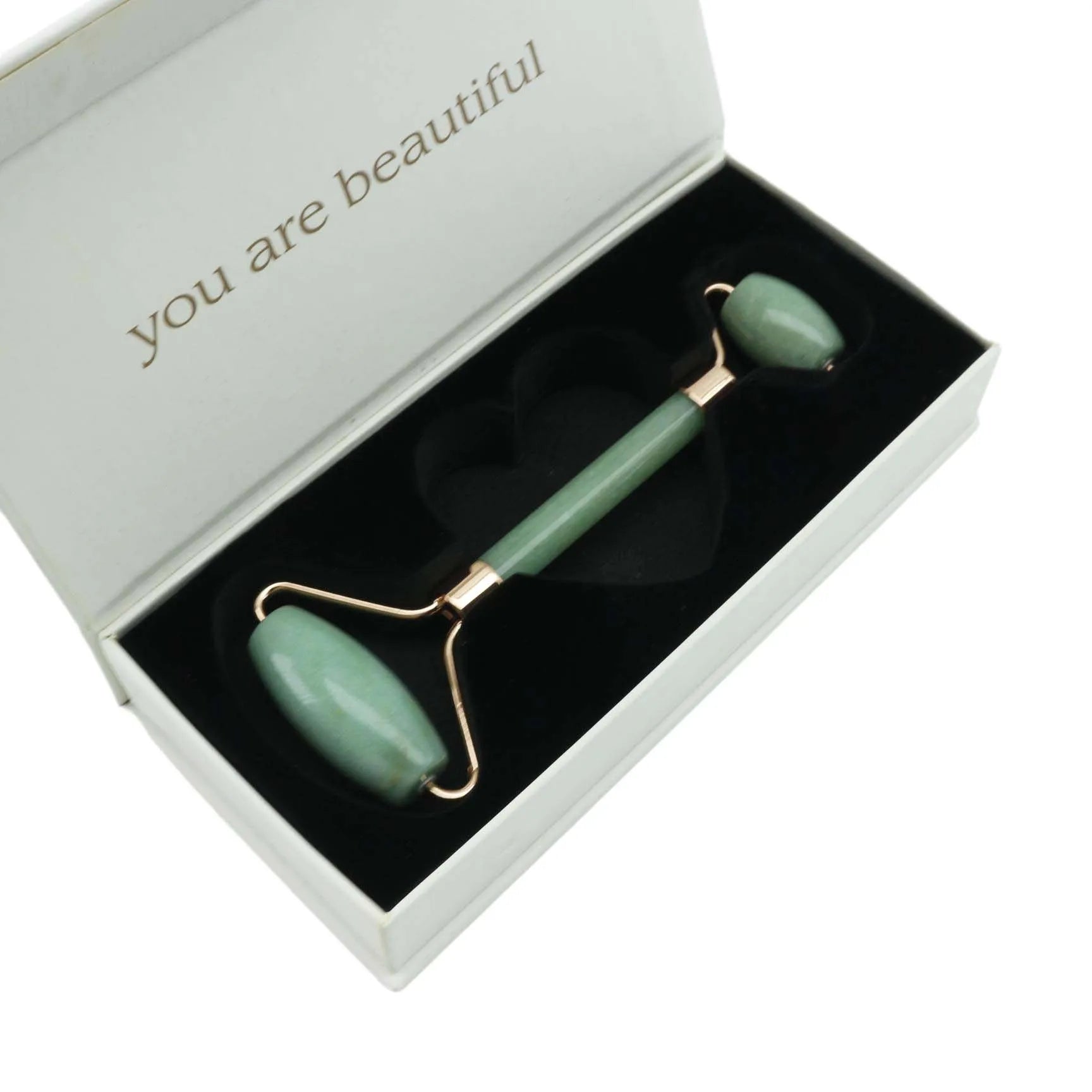 Rose Quartz Face Roller and Gua Sha Massager Kit Crystal Stone Guasha Facial Beauty Tool Custom Jade Roller and Gua Sha Set A888 - 图片 6