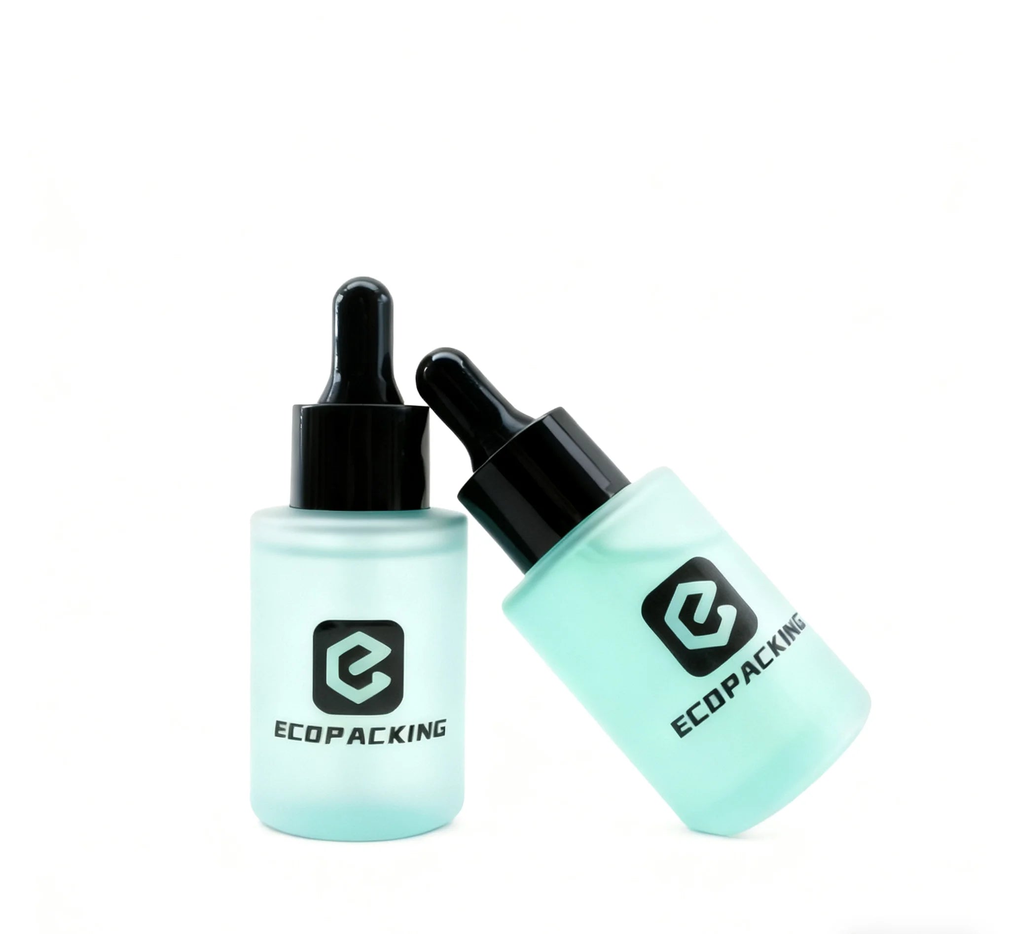 Customized Cosmetics Set Bottle 30ml 100ml 50g Dropper Oil Bottle with Pump Head Glass Bottle - 图片 6