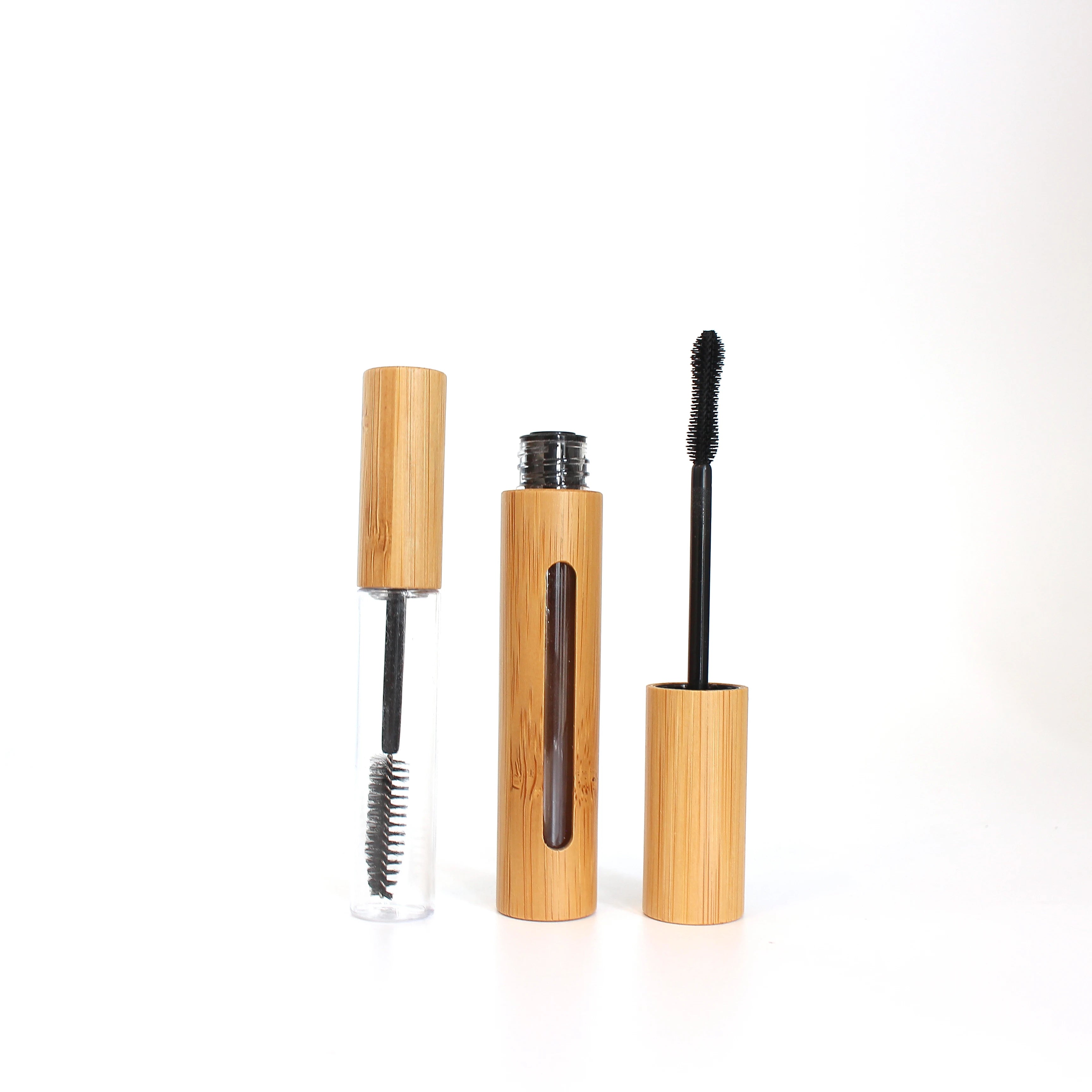 Custom Eco Friendly Cosmetic Container Bamboo Lipgloss Tube and Packaging Wholesale - 图片 5
