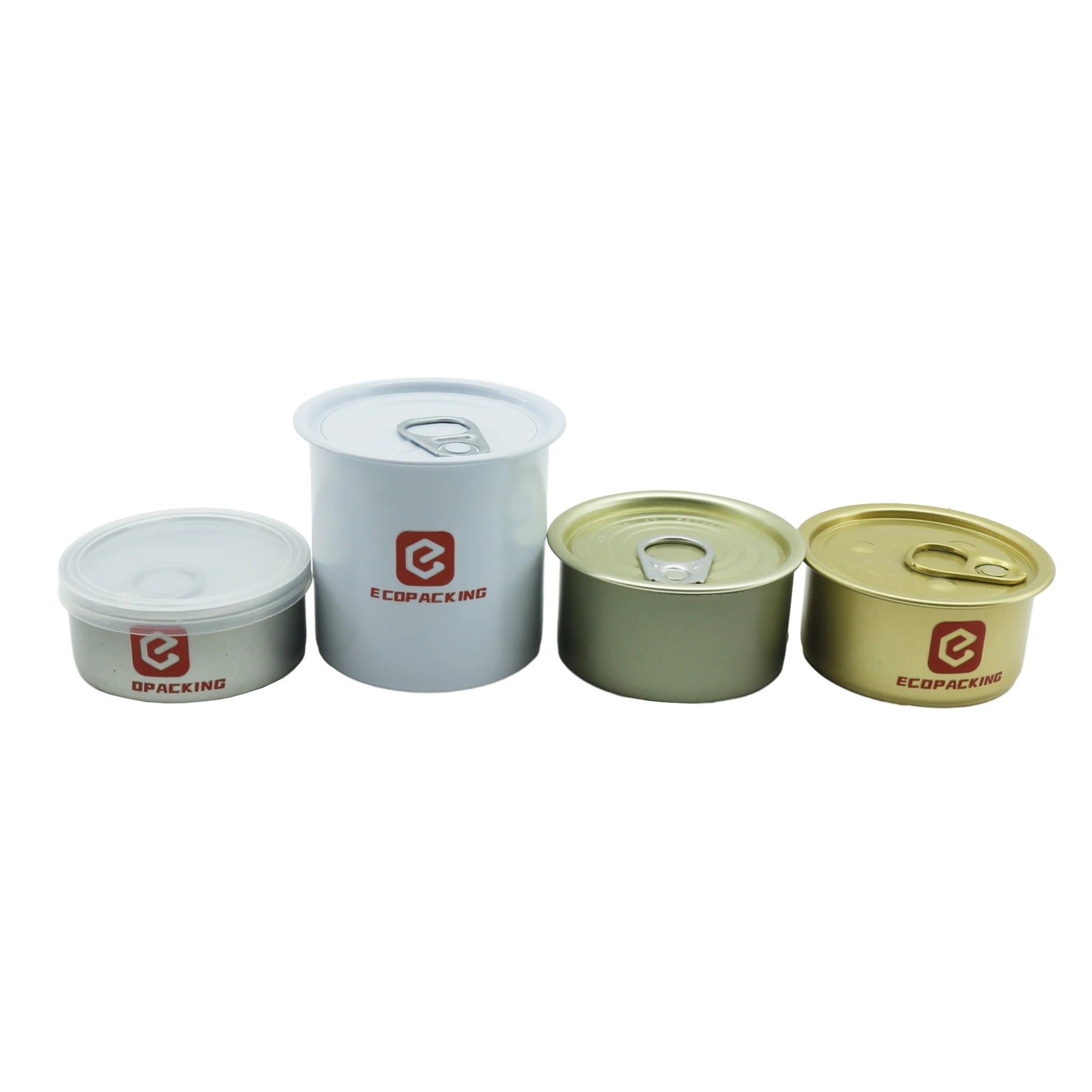 Empty Sardine Can Round Tin Cans for Food Packaging Tinplate Pull Easy Opener for Tuna Fish Packing - 图片 6
