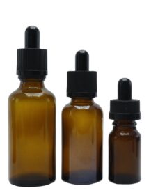 Factory Direct Wholesale High Quality 5ml 10ml 15ml 20ml 30ml 50ml 100ml Amber Essential Oil Glass Dropper Bottle