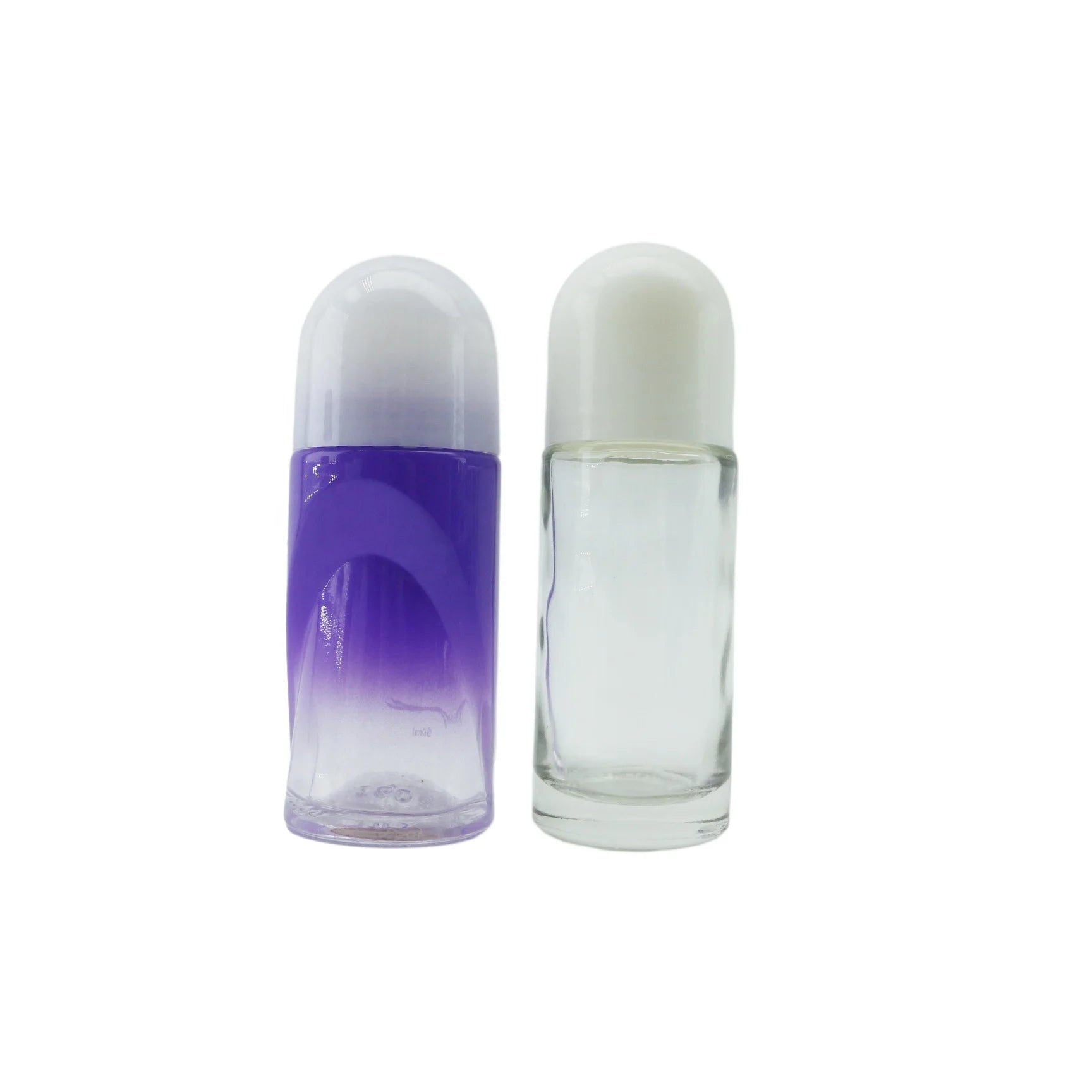 30ml 50ml Custom Empty Cosmetic Glass Roll on Deodorant Bottle with Roller for Skin Care Personal Care Packaging - 图片 5