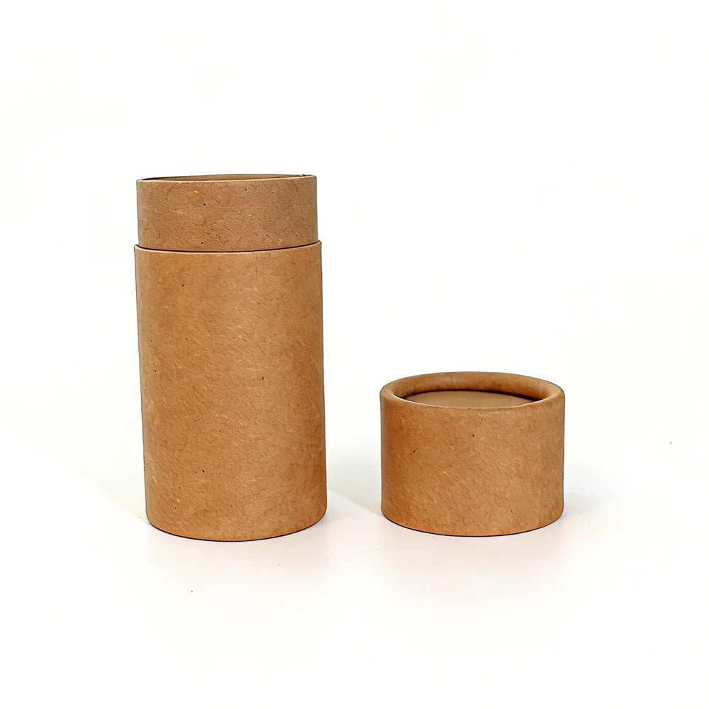 Custom Food Grade Lip Balm Kraft Paper Tube Packaging M888 - 图片 4