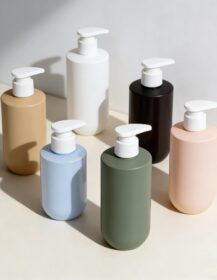 Custom Eco Friendly HDPE 300ml 350ml 500ml 10oz Plastic Shampoo & Body Lotion Bottles